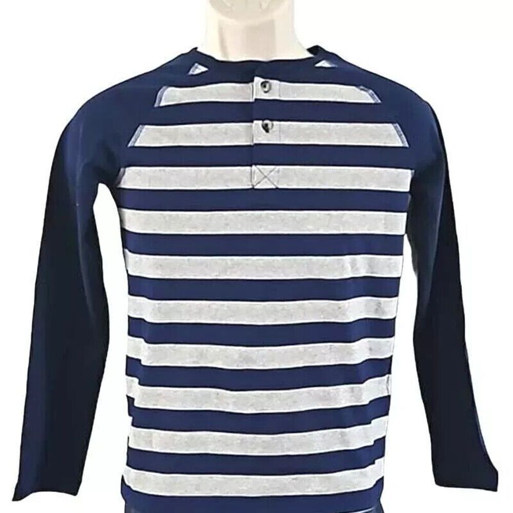 Spotted Zebra Boys Long Sleeve Striped Tee Shirt - Size XL (12)